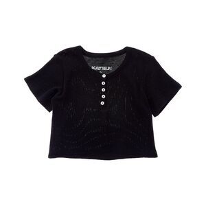 Katiejnyc Girls  Saari Top, Black
